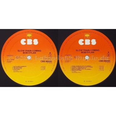 Bob Dylan - Slow Train Coming • 12" Vinyl LP • EX - Labyrinth Music