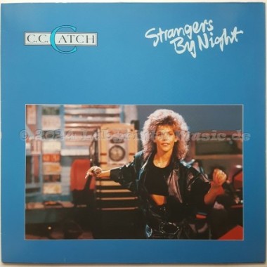 C.C. Catch - Strangers By Night • 12" Vinyl Maxi • EX - Labyrinth Music