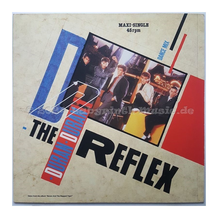Duran Duran - The Reflex • Dance Mix • 12" Vinyl Maxi • EX - Labyrinth Music