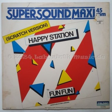 Fun Fun - Happy Station • Scratch Version • 12" Vinyl Maxi - Labyrinth Music