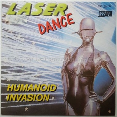 Laserdance - Humanoid Invasion • Dance Mix • 12" Vinyl Maxi • MINT - Labyrinth Music