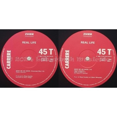 Real Life - Send Me An Angel • 12" Vinyl Maxi • EX - Labyrinth Music