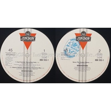 Bananarama - Cruel Summer '89 • 12" Vinyl Maxi • EX - Labyrinth Music