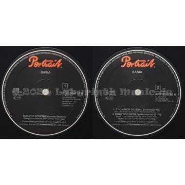 Basia - Run For Cover • 12" Vinyl Maxi • EX - Labyrinth Music