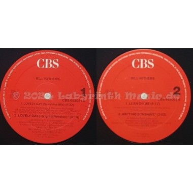 Bill Withers - Lovely Day • Sunshine Mix • 12" Vinyl Maxi - Labyrinth Music