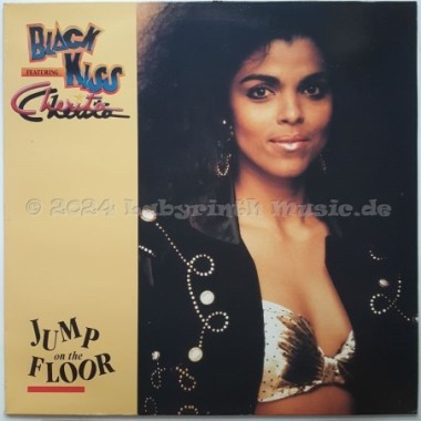 Black Kiss Feat. Cherita - Jump On The Floor • 12" Vinyl Maxi • NM - Labyrinth Music