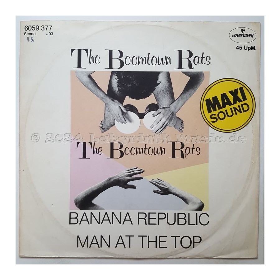The Boomtown Rats - Banana Republic • 12" Vinyl Maxi - Labyrinth Music