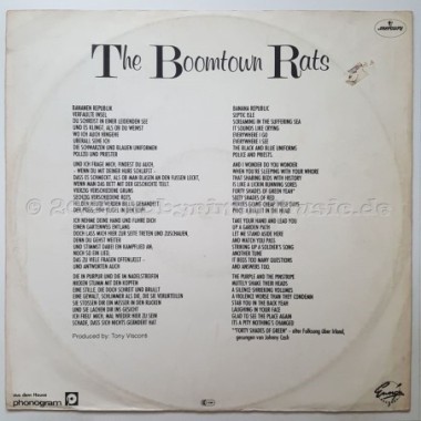The Boomtown Rats - Banana Republic • 12" Vinyl Maxi - Labyrinth Music