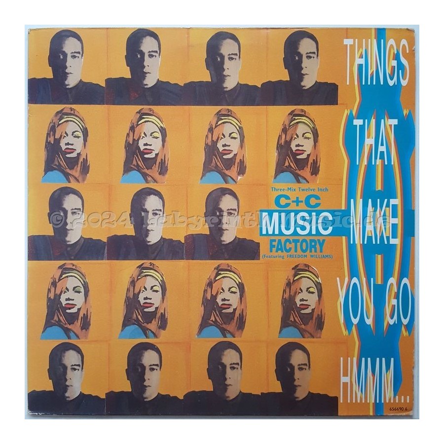 C + C Music Factory Feat. Freedom Williams - Things That Make You Go Hmmm • 12" Vinyl Maxi • EX - Labyrinth Music