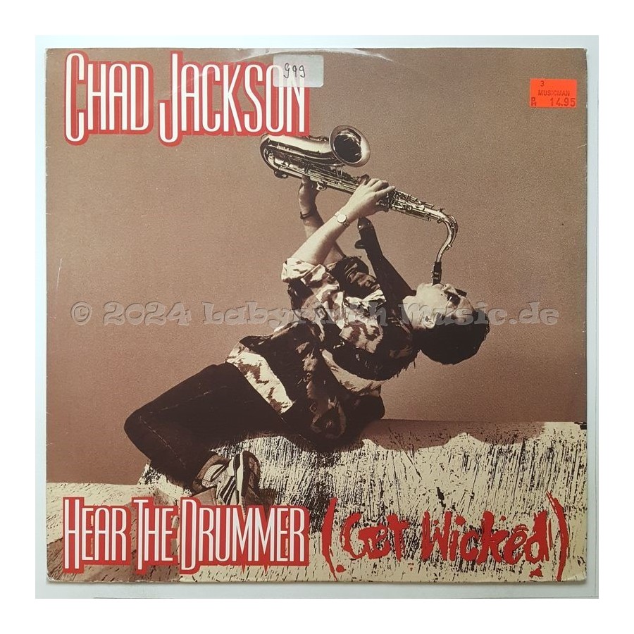 Chad Jackson - Hear The Drummer (Get Wicked) • 12" Vinyl Maxi • EX - Labyrinth Music