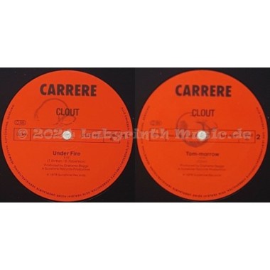 Clout - Under Fire • 12" Vinyl Maxi - Labyrinth Music