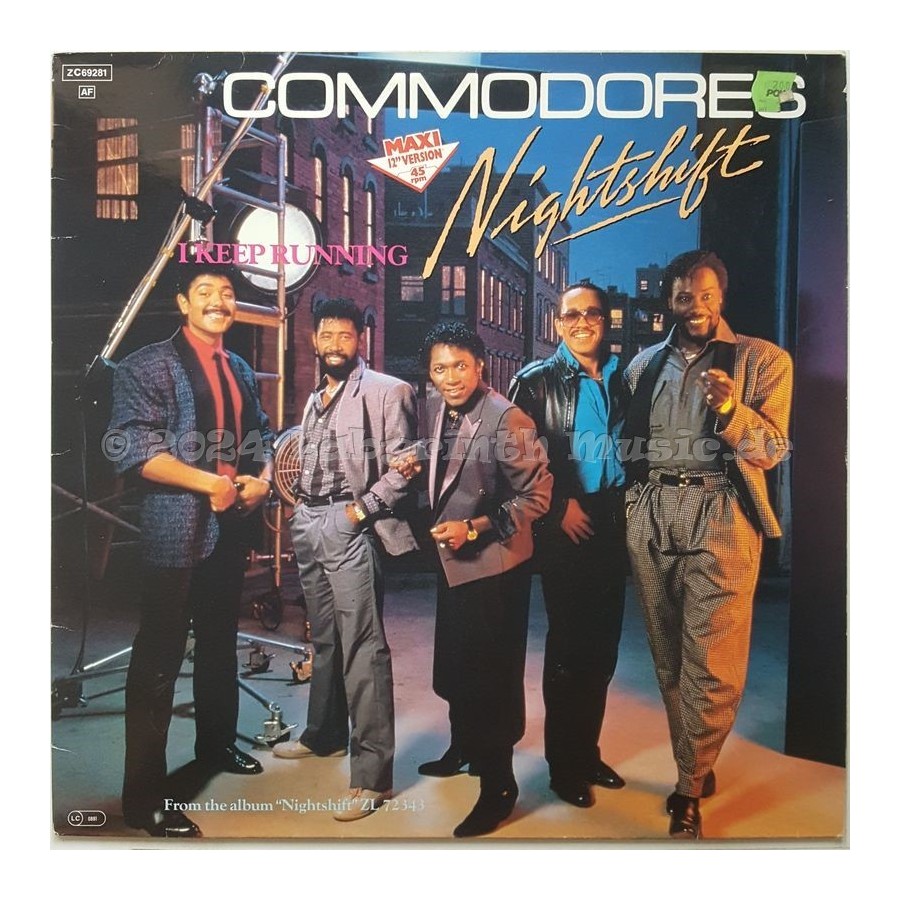 Commodores - Nightshift • 12" Vinyl Maxi - Labyrinth Music