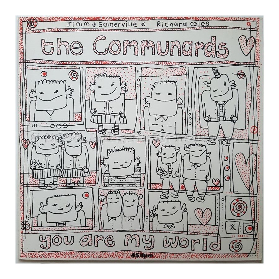 The Communards - You Are My World • 12" Vinyl Maxi • EX - Labyrinth Music