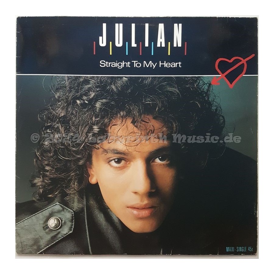 Julian - Straight To My Heart • 12" Vinyl Maxi • EX - Labyrinth Music