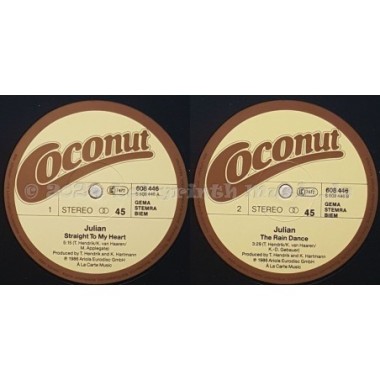 Julian - Straight To My Heart • 12" Vinyl Maxi • EX - Labyrinth Music