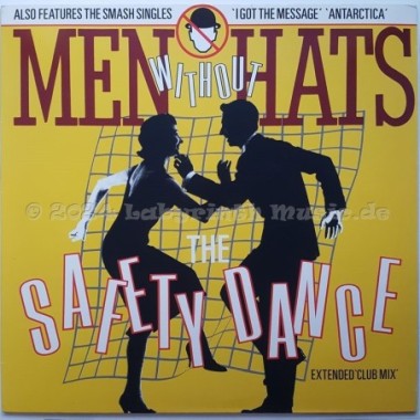 Men Without Hats - The Safety Dance • 12" Vinyl Maxi • MINT - Labyrinth Music