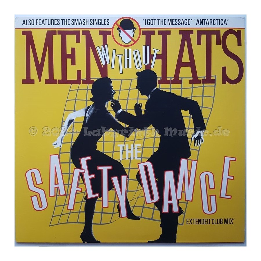 Men Without Hats - The Safety Dance • 12" Vinyl Maxi • MINT - Labyrinth Music