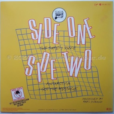 Men Without Hats - The Safety Dance • 12" Vinyl Maxi • MINT - Labyrinth Music