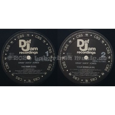 Oran 'Juice' Jones - The Rain • 12" Vinyl Maxi • MINT - Labyrinth Music