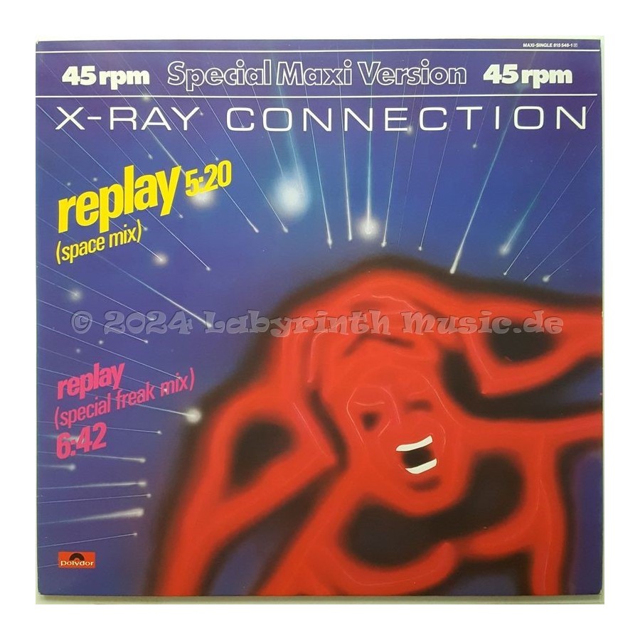 X Ray Connection - Replay • 12" Vinyl Maxi • NM - Labyrinth Music