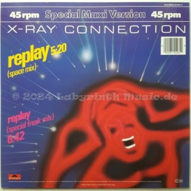 X Ray Connection - Replay • 12" Vinyl Maxi • NM - Labyrinth Music