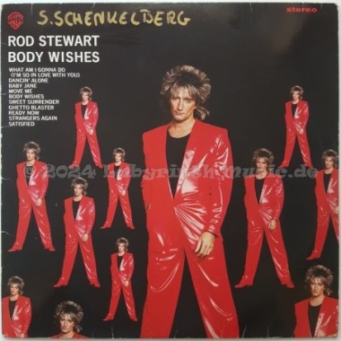 Rod Stewart - Body Wishes • 12" Vinyl LP - Labyrinth Music