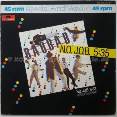 Baobab - N.o. J.o.b. • 12" Vinyl Maxi - Labyrinth Music
