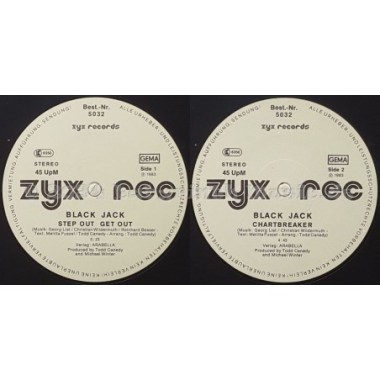 Black Jack - Step Out Get Out • 12" Vinyl Maxi - Labyrinth Music