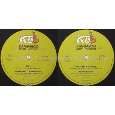 Bonnie Bianco & Pierre Cosso - Stay • 12" Vinyl Maxi - Labyrinth Music