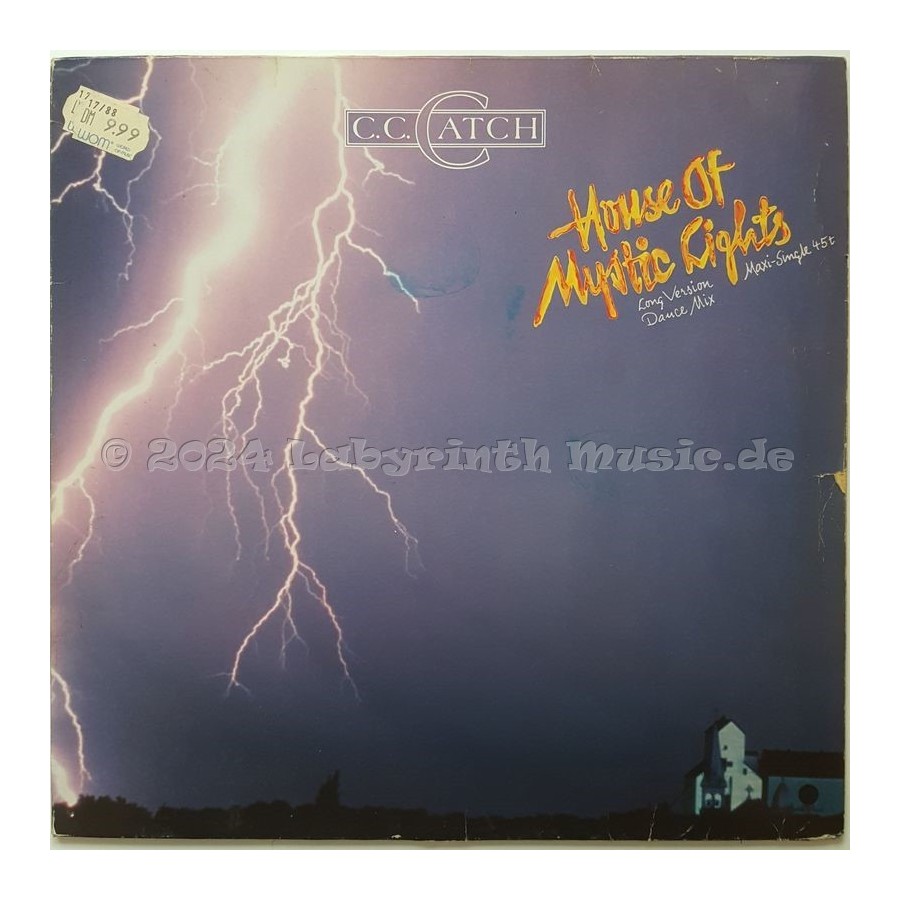 C.C. Catch - House Of Mystic Lights • Long Version Dance Mix • 12" Vinyl Maxi - Labyrinth Music