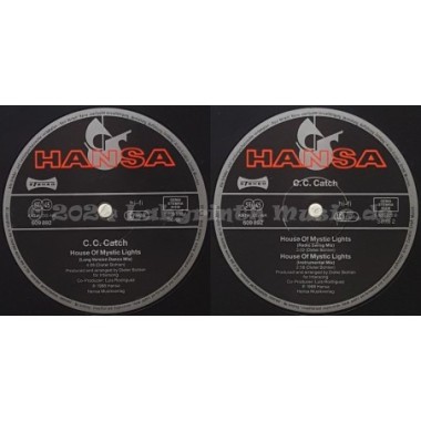 C.C. Catch - House Of Mystic Lights • Long Version Dance Mix • 12" Vinyl Maxi - Labyrinth Music