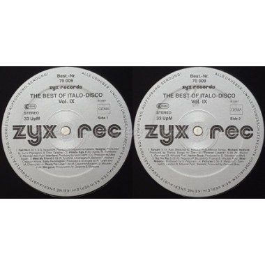 Various - The Best Of Italo-Disco Vol. 9 • 12" Vinyl LP - Labyrinth Music