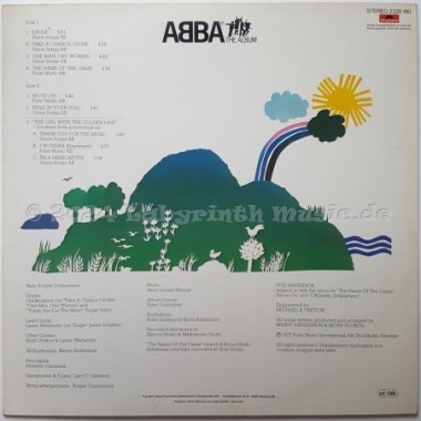 Abba - The Album • 12" Vinyl LP - Labyrinth Music