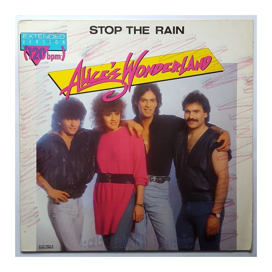 Alice's Wonderland - Stop The Rain • 12" Vinyl Maxi • EX - Labyrinth Music