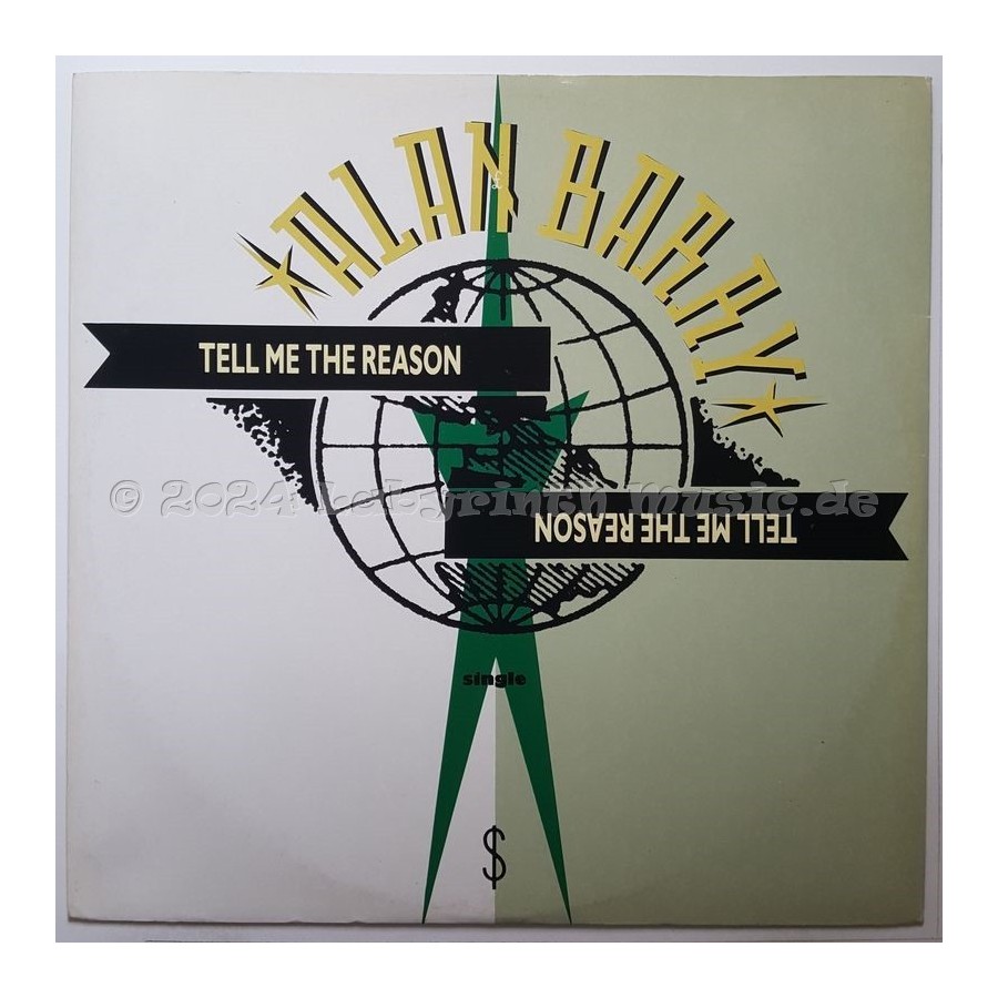 Alan Barry - Tell Me The Reason • 12" Vinyl Maxi • EX - Labyrinth Music