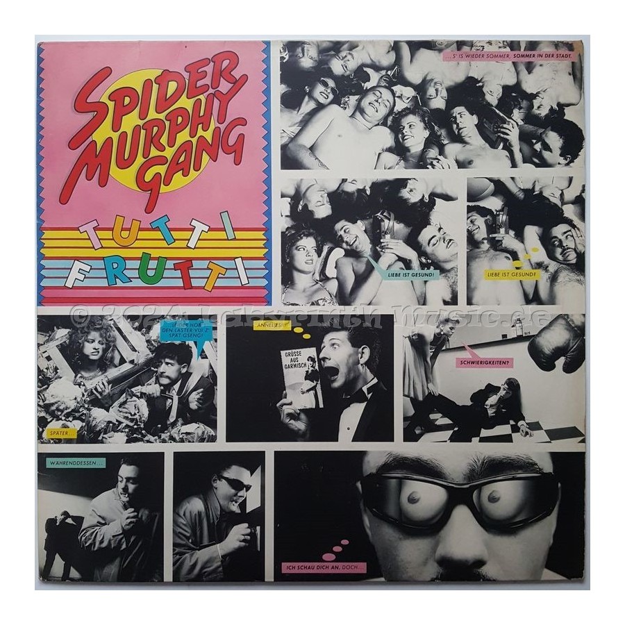Spider Murphy Gang - Tutti Frutti • 12" Vinyl LP - Labyrinth Music