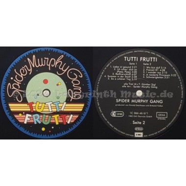 Spider Murphy Gang - Tutti Frutti • 12" Vinyl LP - Labyrinth Music