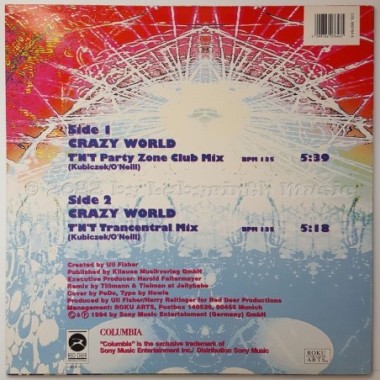 !Brotha - Crazy World • 12" Vinyl Maxi • EX - Labyrinth Music