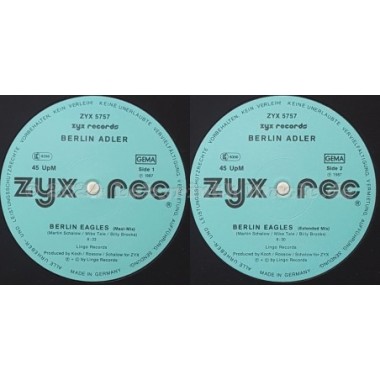 Berlin Adler - Berlin Eagles • 12" Vinyl Maxi • EX - Labyrinth Music
