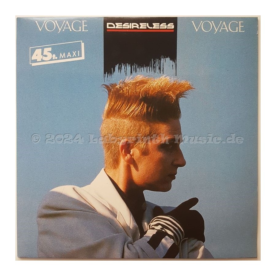 Desireless - Voyage Voyage • 7" Vinyl • MINT - Labyrinth Music
