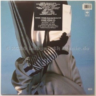 Desireless - Voyage Voyage • 7" Vinyl • MINT - Labyrinth Music