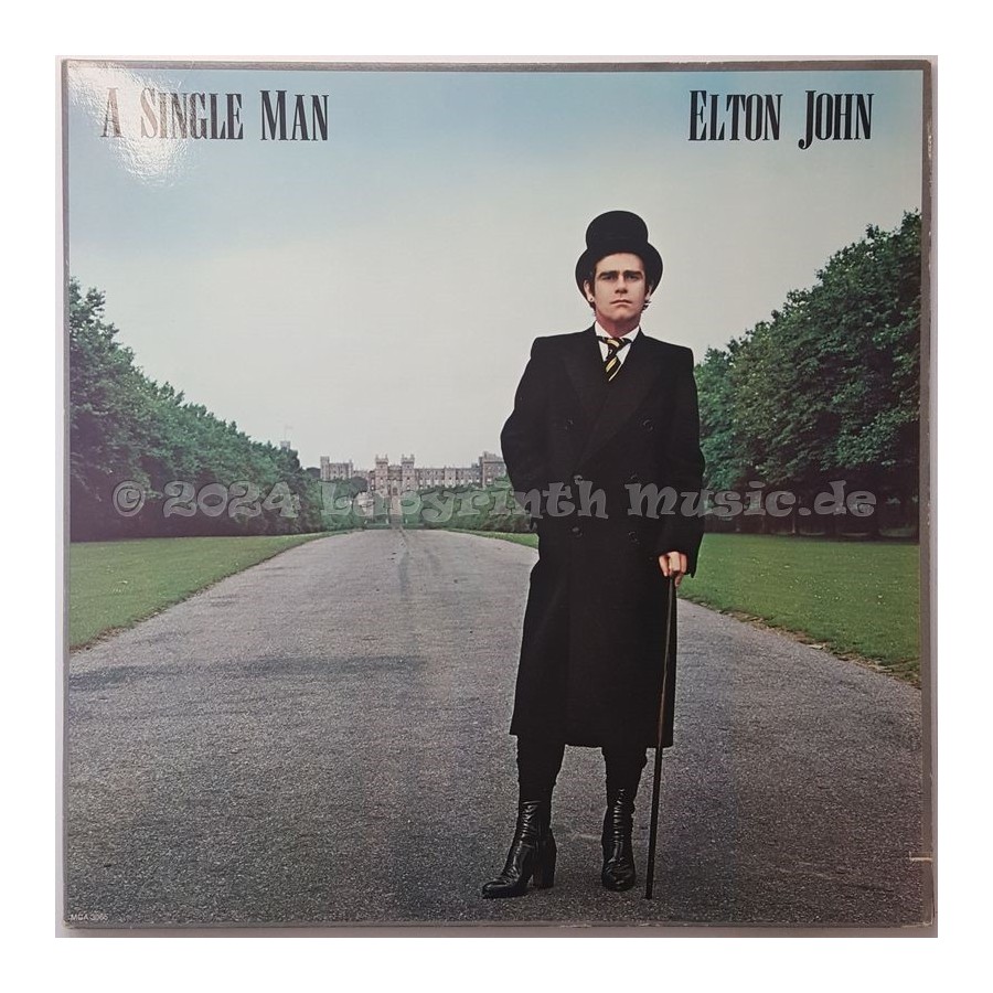 Elton John - A Single Man • 12" Vinyl LP • EX - Labyrinth Music