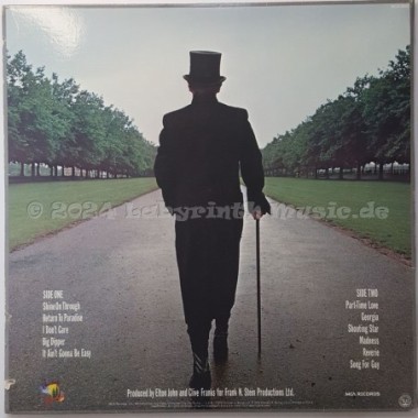 Elton John - A Single Man • 12" Vinyl LP • EX - Labyrinth Music