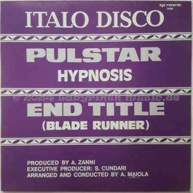 Hypnosis - Pulstar • End Title • 12" Vinyl Maxi • MINT - Labyrinth Music