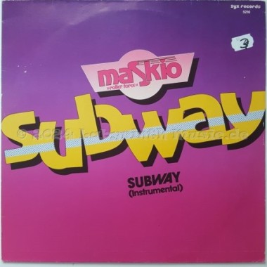Maskio • Roller Force - Subway • 12" Vinyl Maxi • EX - Labyrinth Music