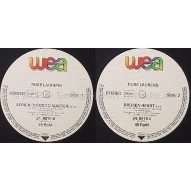 Rose Laurens - Africa (Voodoo Master) • 12" Vinyl Maxi - Labyrinth Music