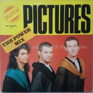 Scotch - Pictures • The Power Mix • 12" Vinyl Maxi • EX - Labyrinth Music