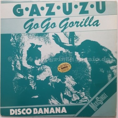 Gazuzu - Go Go Gorilla • 12" Vinyl Maxi • EX - Labyrinth Music