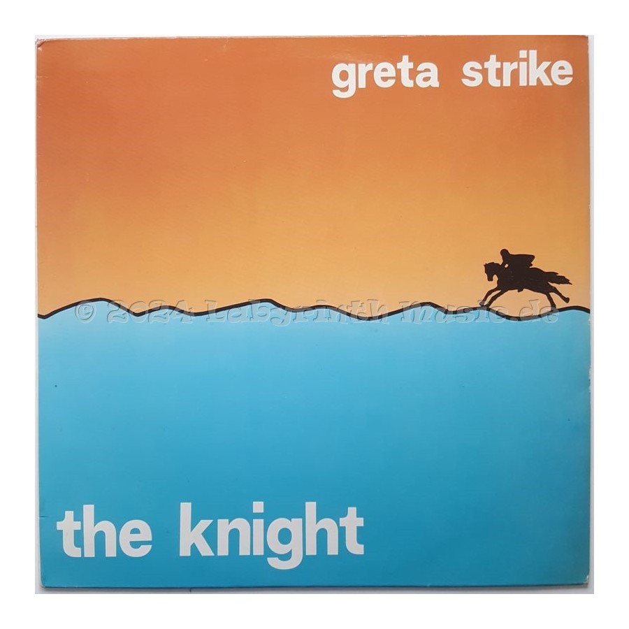 Greta Strike - The Knight • My Lonely Time • 12" Vinyl Maxi • EX - Labyrinth Music