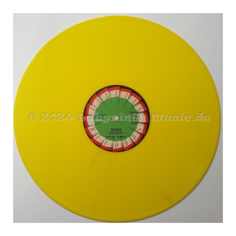 Kirlian Camera - Edges • 12" Vinyl Maxi • MINT - Labyrinth Music